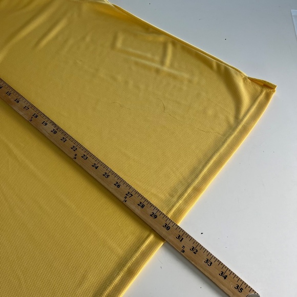 PGA TOUR Sunflower Yellow Polyester Performance Golf Polo Shirt Mens XL Stretch - Picture 7 of 7